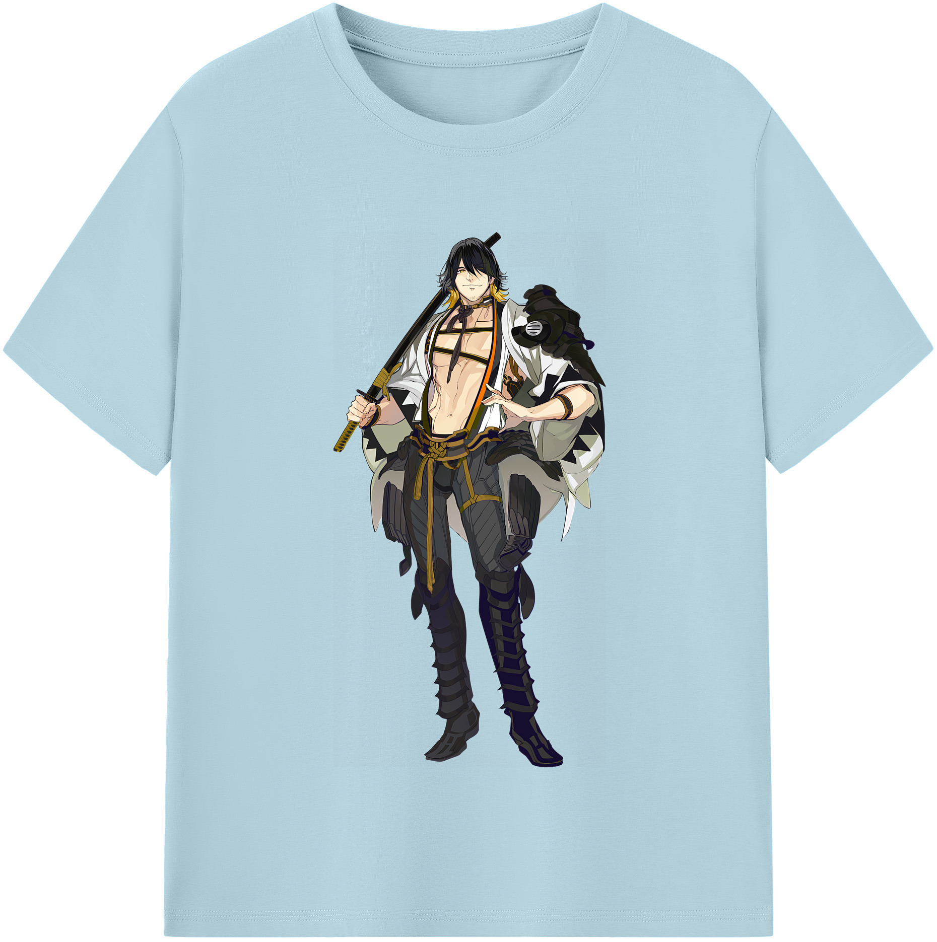（画像用） 刀剣乱舞 Touken Ranbu 綿100％半袖Tシャツ（フロントプリント）
